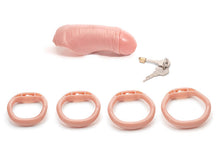 Load image into Gallery viewer, Flesh-Toned Camouflage Chastity Device