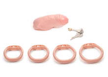 Load image into Gallery viewer, Flesh-Toned Camouflage Chastity Device