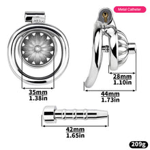 Load image into Gallery viewer, Flower Chastity Cage – product feature overview, gallery view 4 from the CAGINK product page
