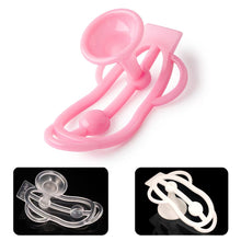 Carica l'immagine nel visualizzatore di Gallery, Fufu Clip Chastity Cage With Pee Guard