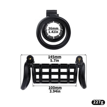 Load image into Gallery viewer, Gay Chastity Cage – product design details, gallery view 8 from the CAGINK product page