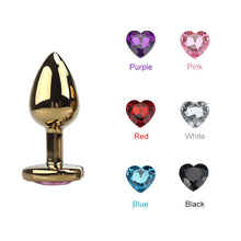 Load image into Gallery viewer, Gold Butt Plug – product design details, gallery view 4 from the CAGINK product page