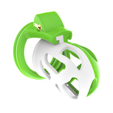 Load image into Gallery viewer, Green Chastity Cage β product design details, gallery view 1 from the CAGINK product page