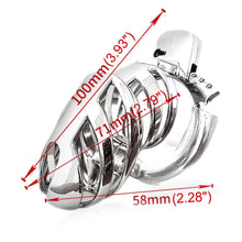 Load image into Gallery viewer, Handcuff Chastity Cage – product design details, gallery view 5 from the CAGINK product page