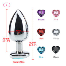 Load image into Gallery viewer, Heart Butt Plug – product feature overview, gallery view 10 from the CAGINK product page