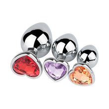 Load image into Gallery viewer, Heart Butt Plug – product design details, gallery view 1 from the CAGINK product page