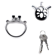Carica l'immagine nel visualizzatore di Gallery, Heavy Duty Flat Chastity Cage-6