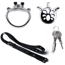 Carica l'immagine nel visualizzatore di Gallery, Heavy Duty Flat Chastity Cage-5
