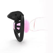 Load image into Gallery viewer, Innie Chastity Cage – product design details, gallery view 2 from the CAGINK product page