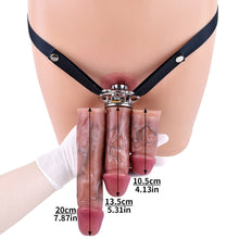 Load image into Gallery viewer, Inverted Cage with Large Dildo – product design details, gallery view 6