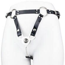 Load image into Gallery viewer, Inverted Ladyboy Chastity Cage With Belt – product design details, gallery view 2