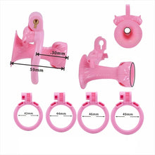 Load image into Gallery viewer, Inverted Morning Glory Slave Chastity Cage