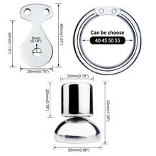 Load image into Gallery viewer, Inverting Chastity & Detachable Dildo – product design details, gallery view 7
