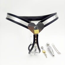 Load image into Gallery viewer, Keeper of Desire - Female Chastity Belt With Transparent Panel - 4