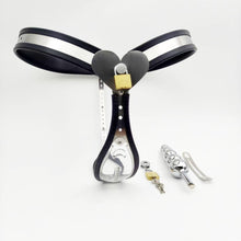 Load image into Gallery viewer, Keeper of Desire - Female Chastity Belt With Transparent Panel - 5
