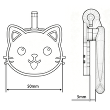 Cargar imagen en el visor de la galería, Kitten Flat Chastity Cage