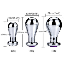 Load image into Gallery viewer, Large Butt Plug – product feature overview, gallery view 4 from the CAGINK product page
