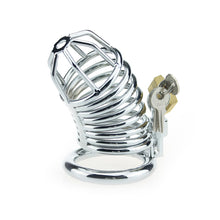 Carica l'immagine nel visualizzatore di Gallery, Large Cock Cage With 3 Rings – product design details, gallery view 2 from the CAGINK product page