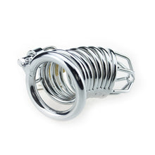 Carica l'immagine nel visualizzatore di Gallery, Large Cock Cage With 3 Rings – product design details, gallery view 3 from the CAGINK product page