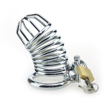 Carica l'immagine nel visualizzatore di Gallery, Large Cock Cage With 3 Rings – product design details, gallery view 5 from the CAGINK product page