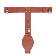 Load image into Gallery viewer, Leather Female Chastity Belt β product design details, gallery view 5 from the CAGINK product page