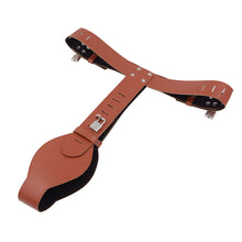 Load image into Gallery viewer, Leather Female Chastity Belt β product design details, gallery view 6 from the CAGINK product page