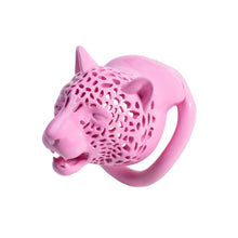 Carica l'immagine nel visualizzatore di Gallery, Leopard Head Denial Chastity Cage