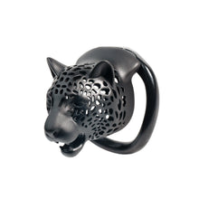 Carica l'immagine nel visualizzatore di Gallery, Leopard Head Denial Chastity Cage