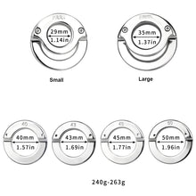 Carica l'immagine nel visualizzatore di Gallery, Lockable Stainless Steel Ring 4