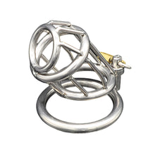 Load image into Gallery viewer, Locked In Steel Chastity β material and construction details, gallery view 3