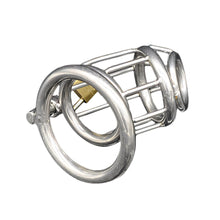 Load image into Gallery viewer, Locked In Steel Chastity β material and construction details, gallery view 4