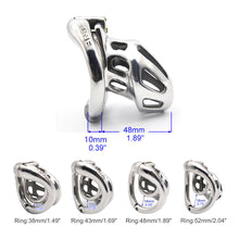 Load image into Gallery viewer, Locked Rooster Chastity β product design details, gallery view 2 from the CAGINK product page