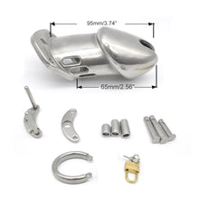Load image into Gallery viewer, Long Chastity Cage – product design details, gallery view 5 from the CAGINK product page