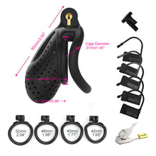 Cargar imagen en el visor de la galería, Low Profile Chastity Cage