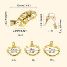 Cargar imagen en el visor de la galería, Luxury Chastity Cage