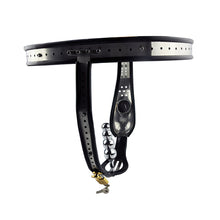 Load image into Gallery viewer, Male Chastity Belt With Butt Plug – product design details, gallery view 2