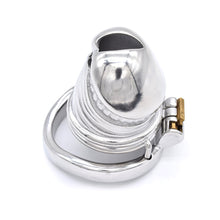 Load image into Gallery viewer, Male Chastity Lock – locking components and key details, gallery view 3