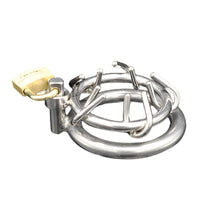Load image into Gallery viewer, Metal Chastity Ring β ring and adjustment details, gallery view 4 from the CAGINK product page