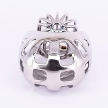 Carica l'immagine nel visualizzatore di Gallery, Male Chastity Cage with Scrotum Testicle Pouch – product design details, gallery view 6