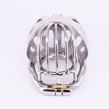 Carica l'immagine nel visualizzatore di Gallery, Male Chastity Cage with Scrotum Testicle Pouch – product design details, gallery view 3