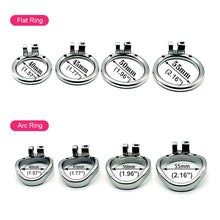 Carica l'immagine nel visualizzatore di Gallery, Male In Chastity Cage – product design details, gallery view 6 from the CAGINK product page