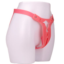 Cargar imagen en el visor de la galería, Male Pink Sissy Chastity Belt