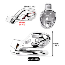 Carica l'immagine nel visualizzatore di Gallery, Mamba Chastity Cage – product design details, gallery view 5 from the CAGINK product page