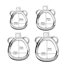 Carica l'immagine nel visualizzatore di Gallery, Mamba Chastity Cage – product design details, gallery view 6 from the CAGINK product page