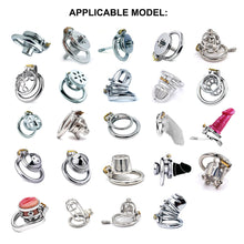 Load image into Gallery viewer, Chastity Cage Accessory Ring (With Ears) & Belt – product design details, gallery view 5