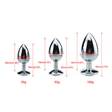 Load image into Gallery viewer, Metal Butt Plug – material and construction details, gallery view 4 from the CAGINK product page