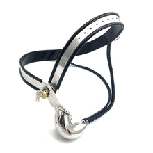 Load image into Gallery viewer, Metal Chastity Belt – material and construction details, gallery view 4