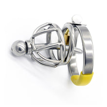 Load image into Gallery viewer, Metal Chastity Device – material and construction details, gallery view 1