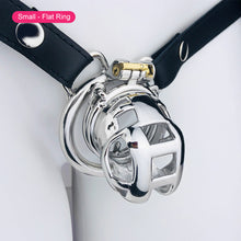 Load image into Gallery viewer, Metal Cobra Chastity Cage – material and construction details, gallery view 13