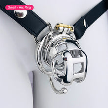 Load image into Gallery viewer, Metal Cobra Chastity Cage – material and construction details, gallery view 14